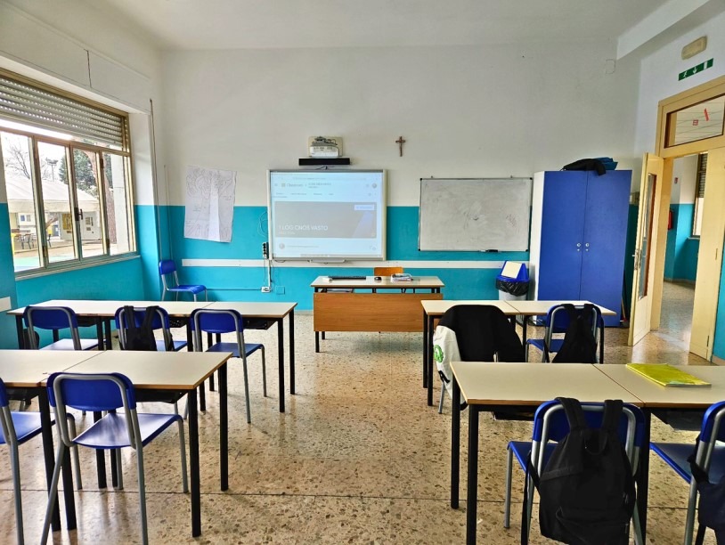Aula Didattica con LIM - Sede CNOS-FAP di Vasto
