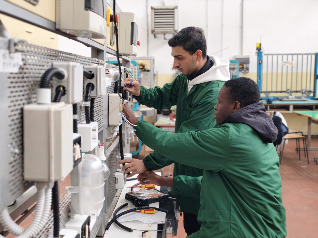 Laboratorio Impianti Elettrici e Automazione 4.0 - Sede CNOS-FAP di Vasto
