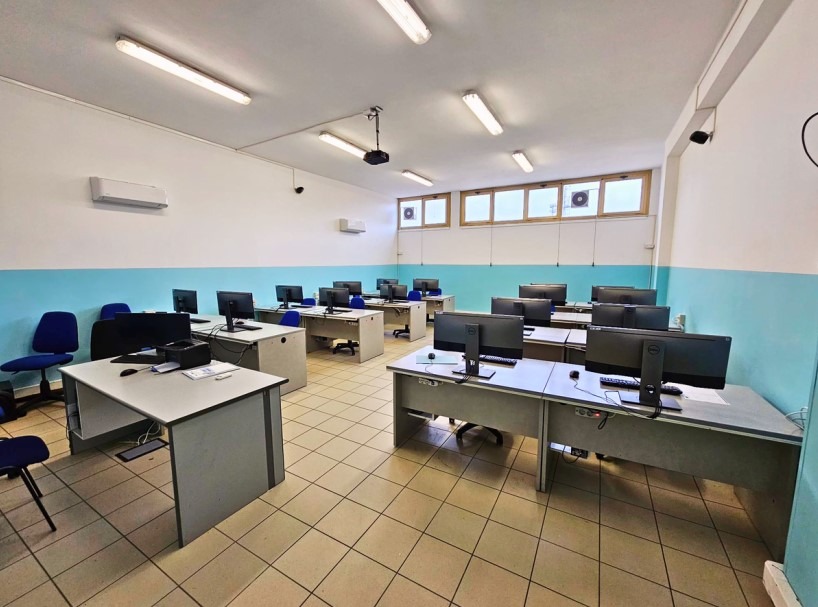 Laboratorio Informatico, Grafico e Disegno CAD - Sede CNOS-FAP di Vasto