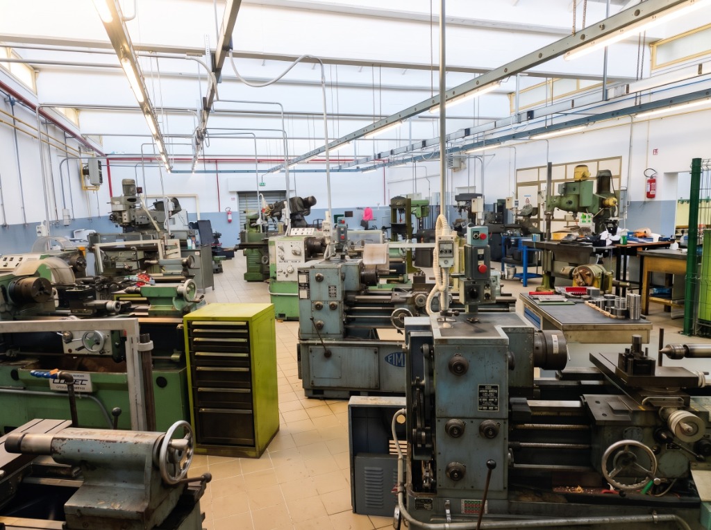 Laboratorio Macchine Utensili Tradizionali e CNC - Sede CNOS-FAP di Vasto